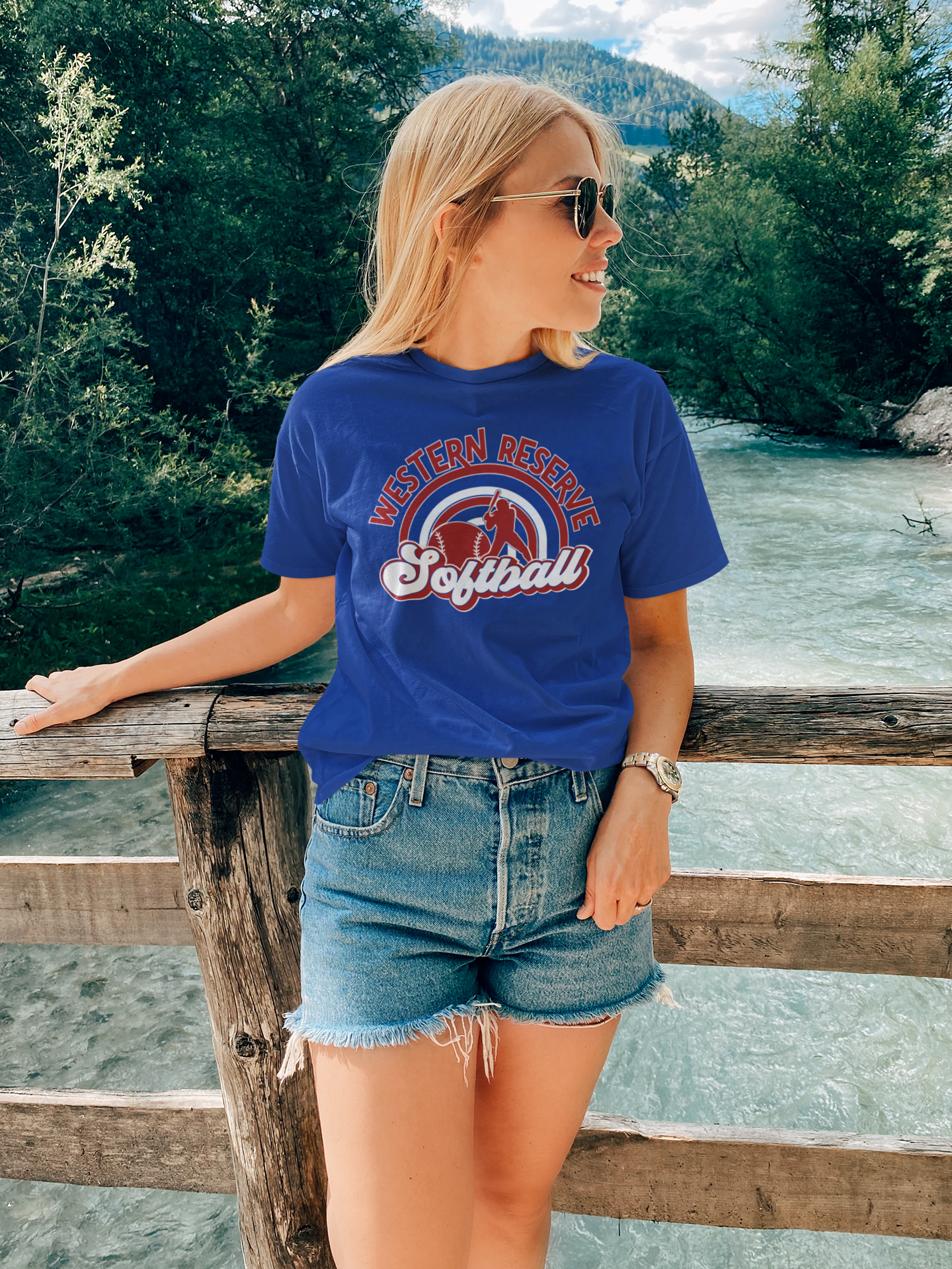 Western Reserve Softball Arch Tee/Hoodie