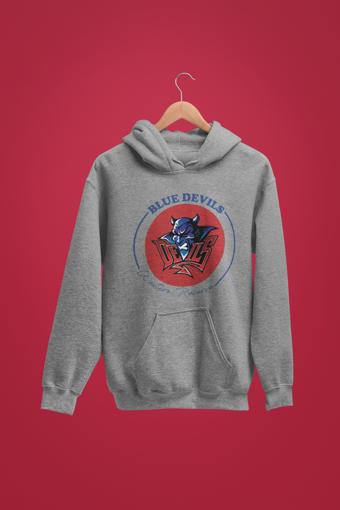Western Reserve Blue Devils Circle Hoodie