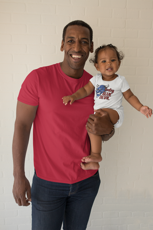 Western Reserve Baby Blue Devil Bodysuit