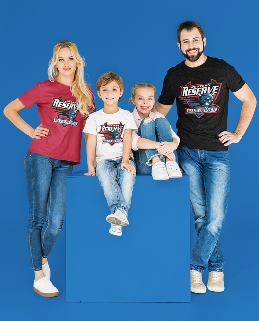 Western Reserve Blue Devils Shield Tee