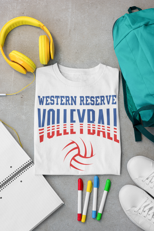 Western Reserve Volleyball Design 5