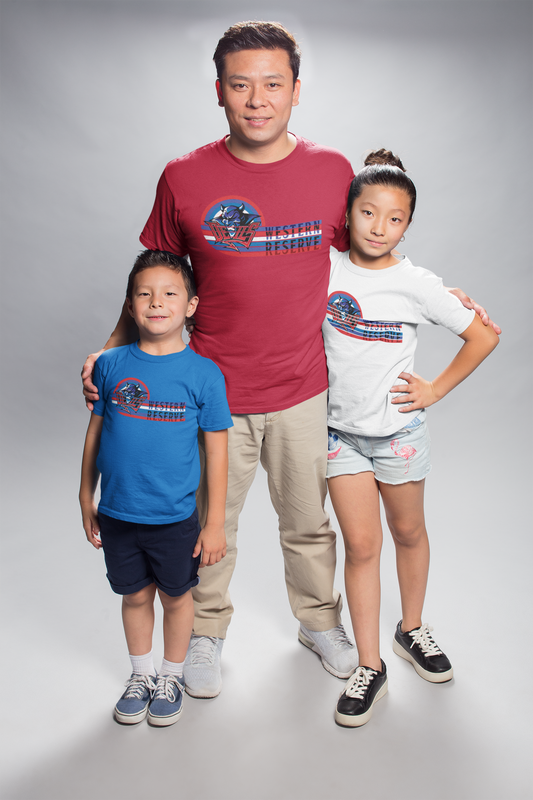 Western Reserve Blue Devils Retro Circle Tee