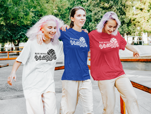 Western Reserve Volleyball Design 3